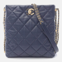 Chanel: Синяя сумка 