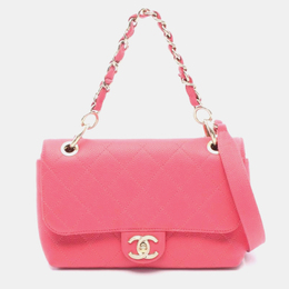 Chanel: Розовая сумка 