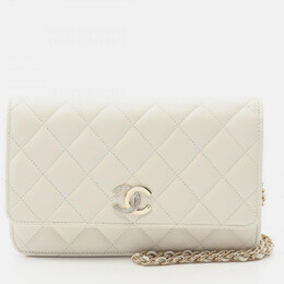 Chanel: Белый кошелёк 