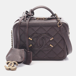 Chanel: Фиолетовая сумка 