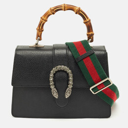 Gucci: Чёрная сумка на руку  Dionysus