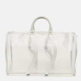 Louis Vuitton: Прозрачная сумка  Keepall