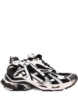 Balenciaga: Белые кроссовки  Runner