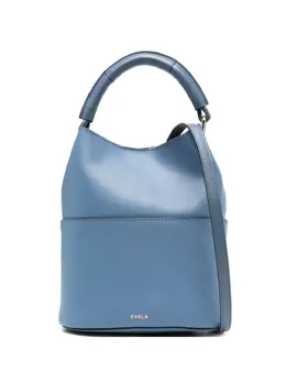 Furla: Голубая сумка 