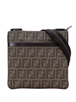 Fendi Pre-Owned: Коричневая сумка через плечо 