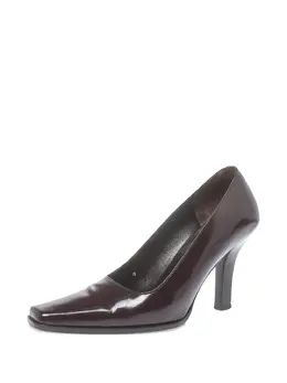 Gucci Pre-Owned: Бордовые туфли 
