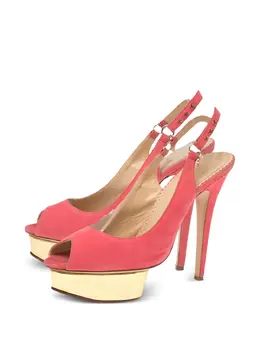 Charlotte Olympia: Розовые туфли 
