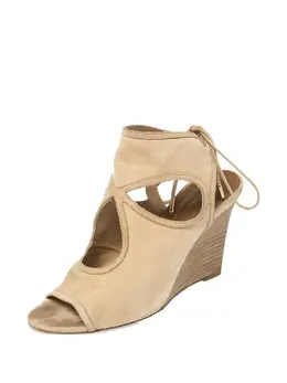 Aquazzura: Бежевые сандалии 