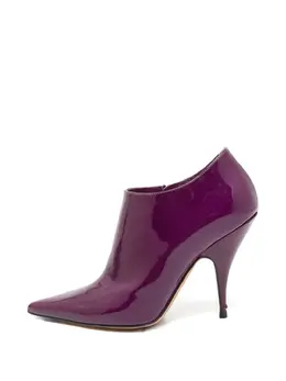 Christian Dior Pre-Owned: Фиолетовые ботинки 