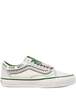Vans: Белые кроссовки  Old Skool