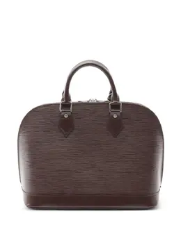 Louis Vuitton Pre-Owned: Тёмная сумка 