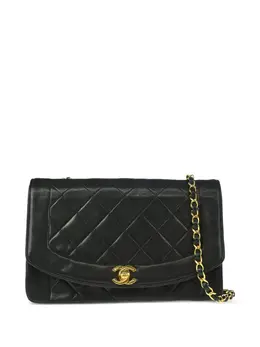 CHANEL Pre-Owned: Чёрная сумка 