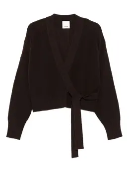 Allude: Коричневый кардиган 