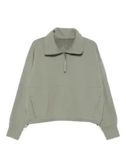 Canada Goose: Зелёный свитшот 