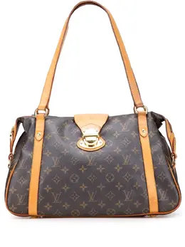 Louis Vuitton Pre-Owned: Коричневая сумка 