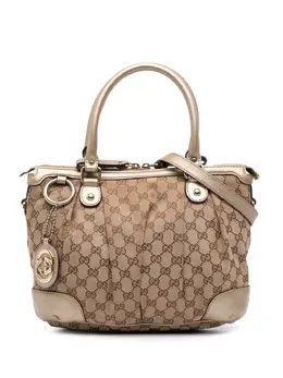Gucci Pre-Owned: Коричневая сумка 
