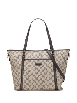 Gucci Pre-Owned: Коричневая сумка-шоппер 