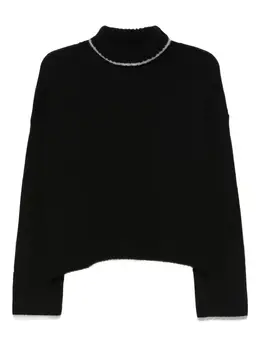 PINKO: Чёрный свитер 