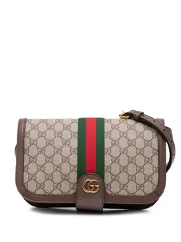 Gucci Pre-Owned: Коричневая сумка через плечо 