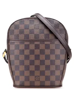 Louis Vuitton Pre-Owned: Коричневая сумка через плечо 