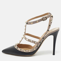 Valentino: Чёрные туфли  Rockstud