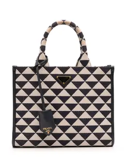 Prada Pre-Owned: Голубая сумка 