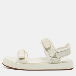 Loro Piana: Белые сандалии 