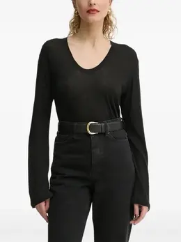 By Malene Birger: Чёрный топ 