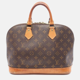 Louis Vuitton: Коричневая сумка 