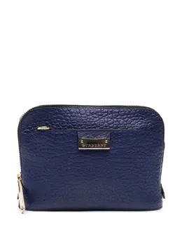 Burberry Pre-Owned: Голубая сумка через плечо 