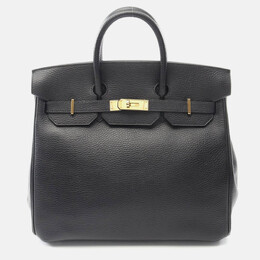 Hermes: Чёрная сумка  Birkin 32