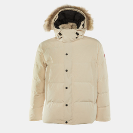 Canada Goose: Светлый пуховик  Wyndham