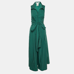 Max Mara: Зелёное платье 