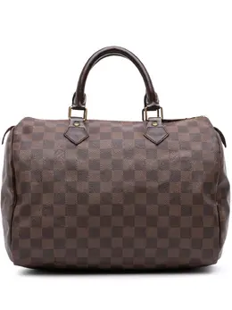 Louis Vuitton Pre-Owned: Коричневая сумка 