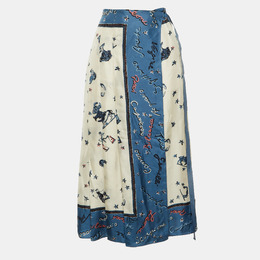 Fendi: Голубая юбка  Blue