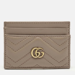 Gucci: Розовый картхолдер  GG Marmont