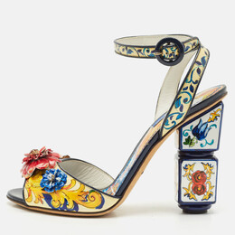 Dolce & Gabbana: Многоцветные сандалии 