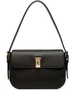 Bally: Чёрная сумка 