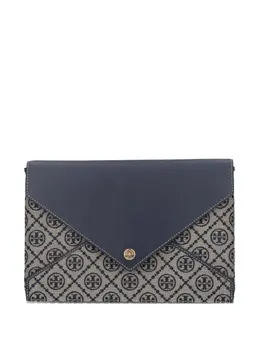Tory Burch: Голубой клатч 
