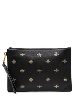 Gucci Pre-Owned: Чёрный клатч 