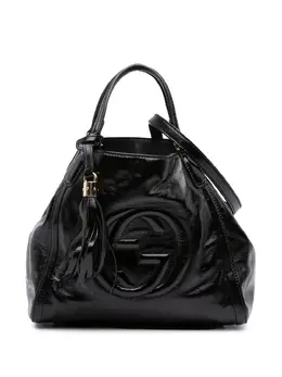 Gucci Pre-Owned: Чёрная сумка 