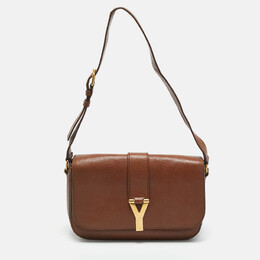 Yves Saint Laurent: Коричневая сумка 
