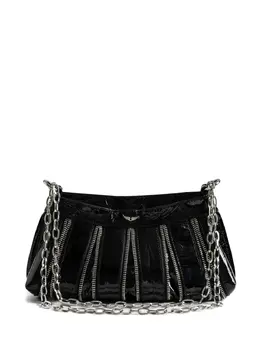 Zadig&Voltaire: Чёрная сумка через плечо  Sunny