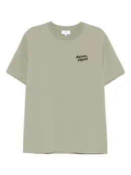 Maison Kitsuné: Хлопковая футболка 