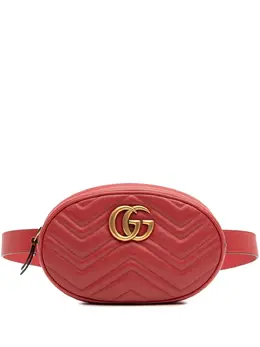 Gucci Pre-Owned: Красная поясная сумка 