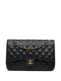 CHANEL Pre-Owned: Чёрная сумка 