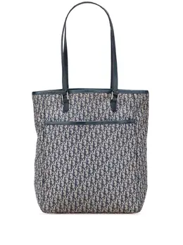 Christian Dior Pre-Owned: Голубая сумка-шоппер 