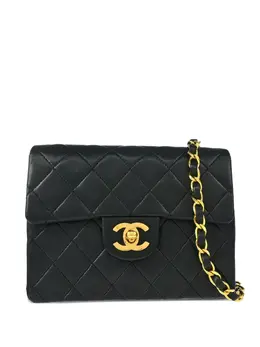 CHANEL Pre-Owned: Чёрная сумка 