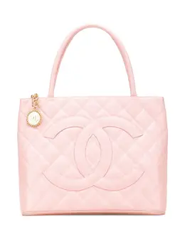 CHANEL Pre-Owned: Розовая сумка-шоппер 