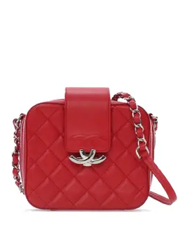 CHANEL Pre-Owned: Красная сумка 